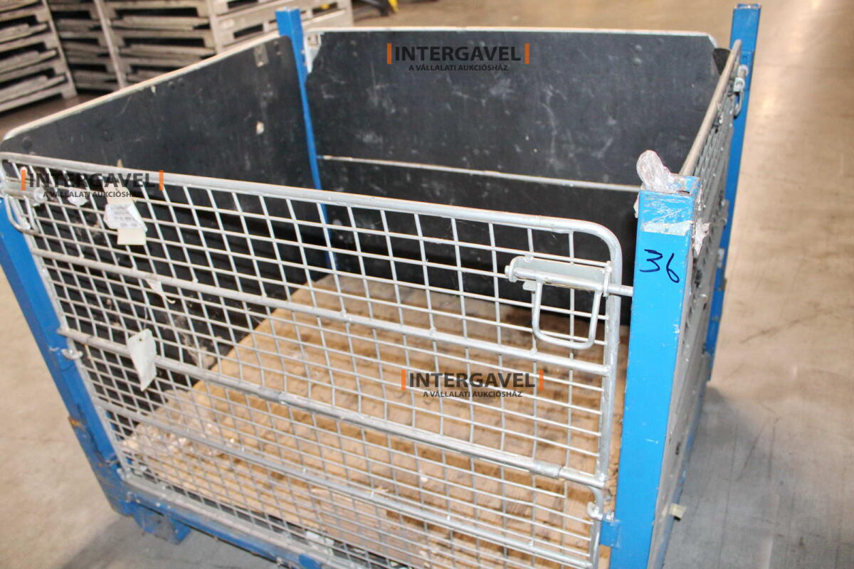 Rácsos konténer - összecsukható 8