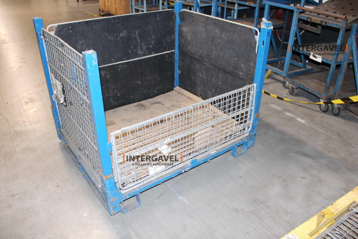 Rácsos konténer - összecsukható 10