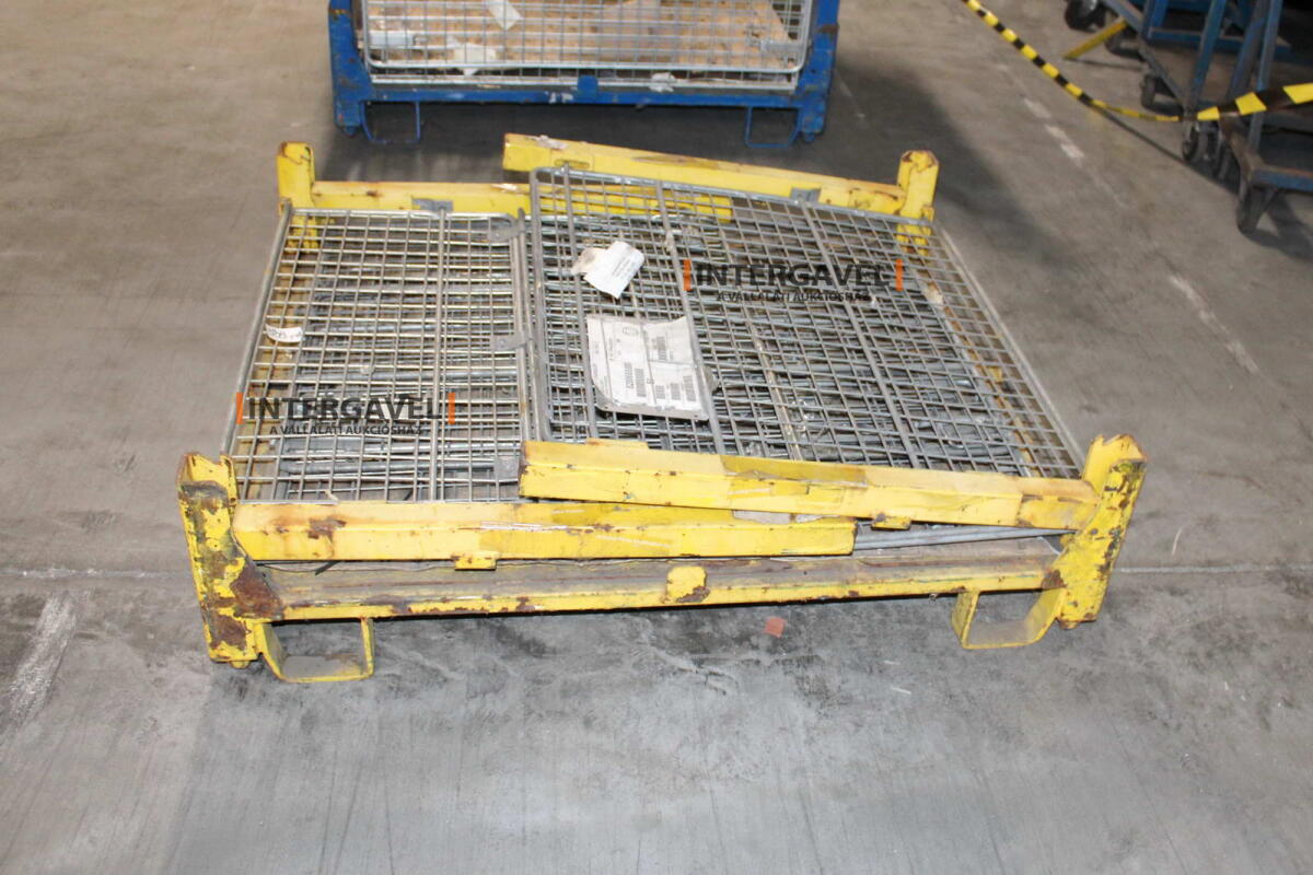 Rácsos konténer - összecsukható 18