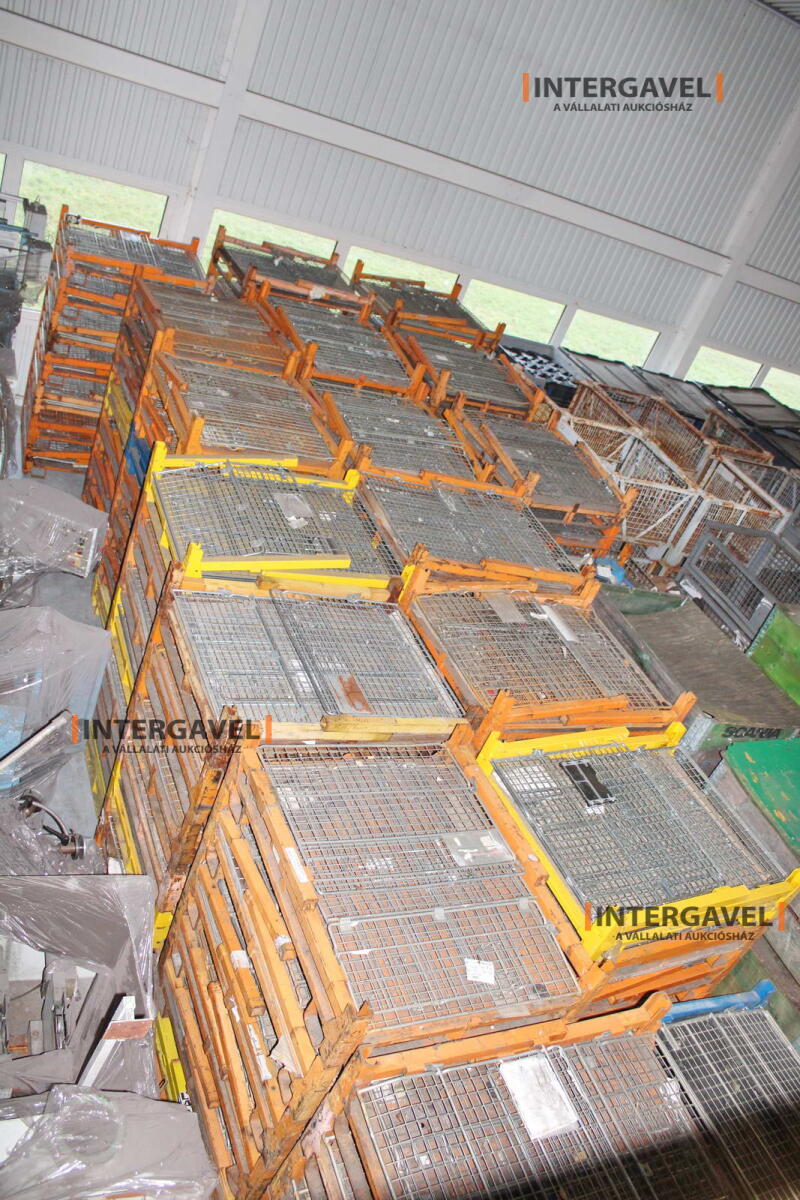 Rácsos konténer - összecsukható 22