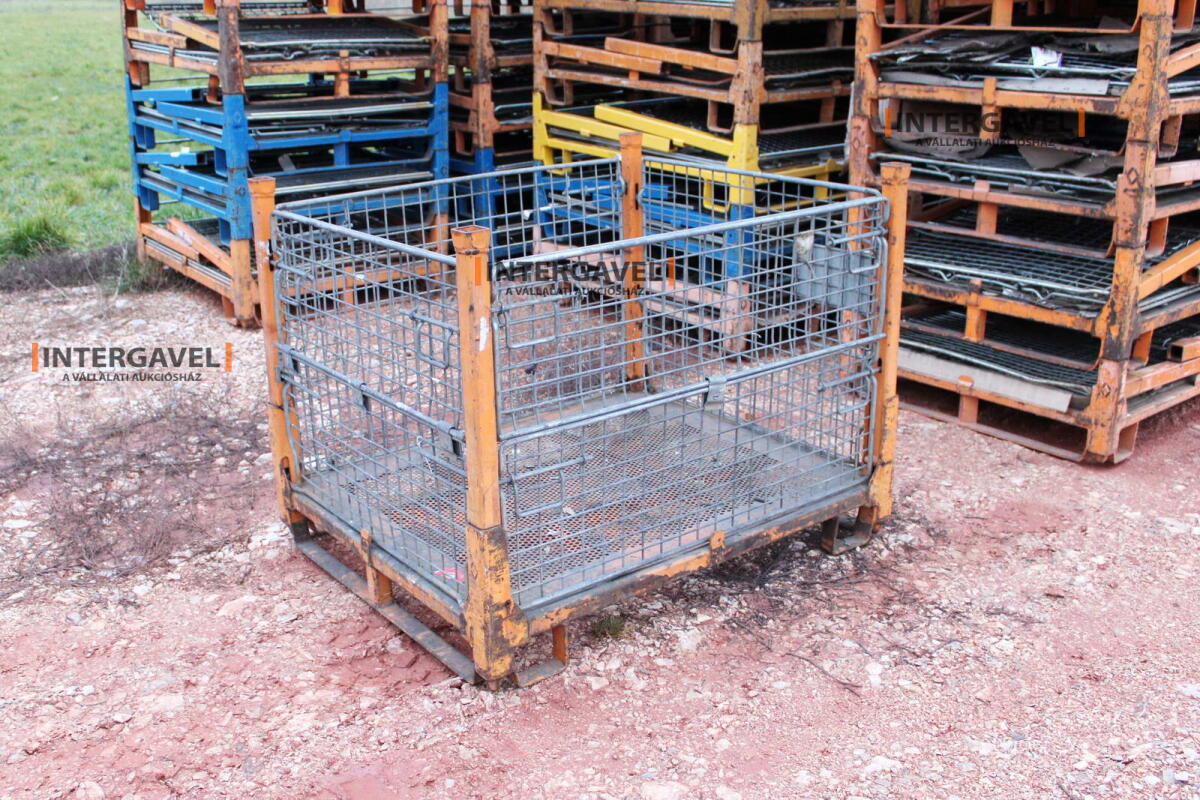 Rácsos konténer - összecsukható 27