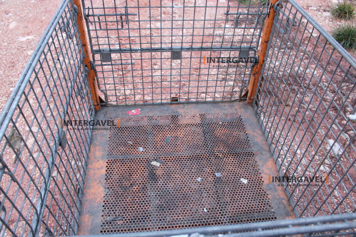Rácsos konténer - összecsukható 33