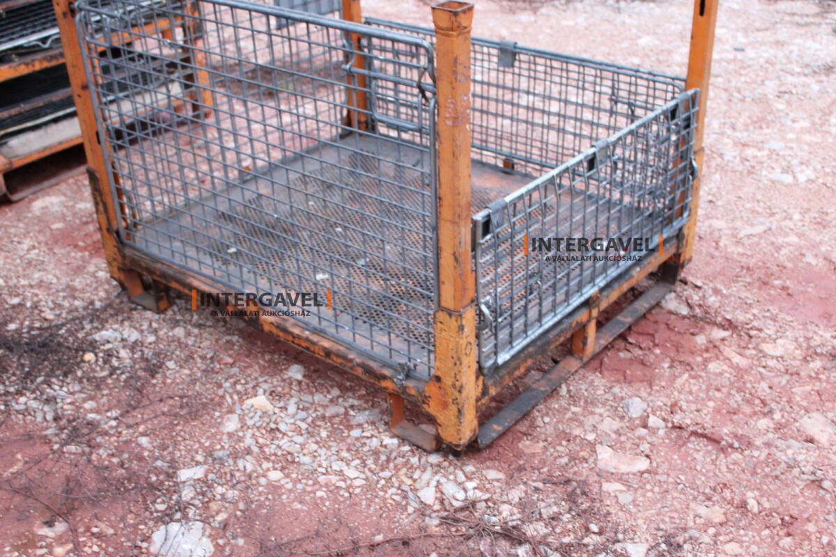 Rácsos konténer - összecsukható 35