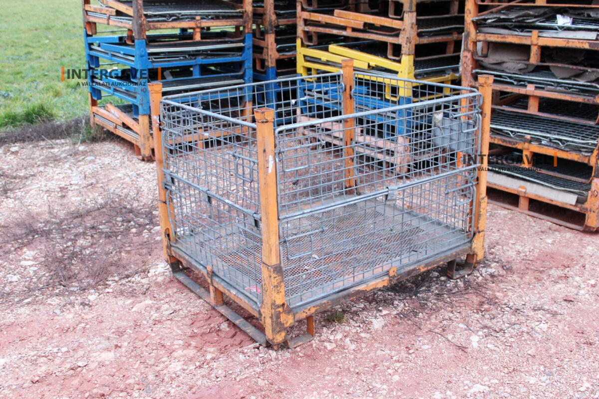 Rácsos konténer - összecsukható 2