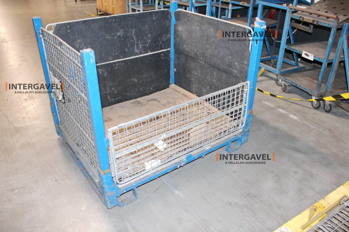 Rácsos konténer - összecsukható 4