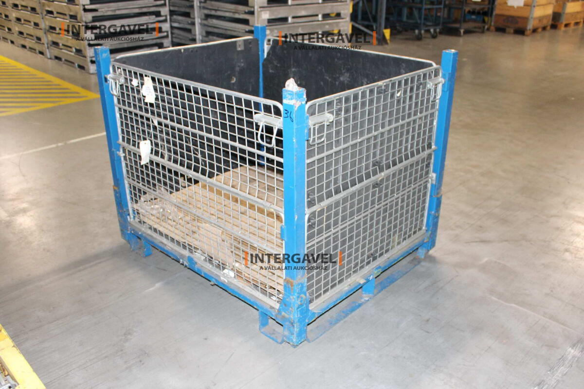 Rácsos konténer - összecsukható 6