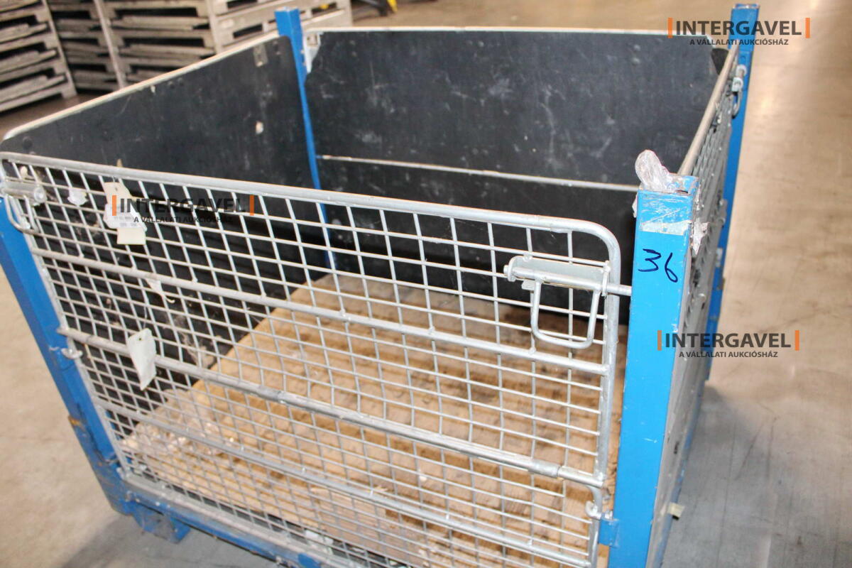 Rácsos konténer - összecsukható 8