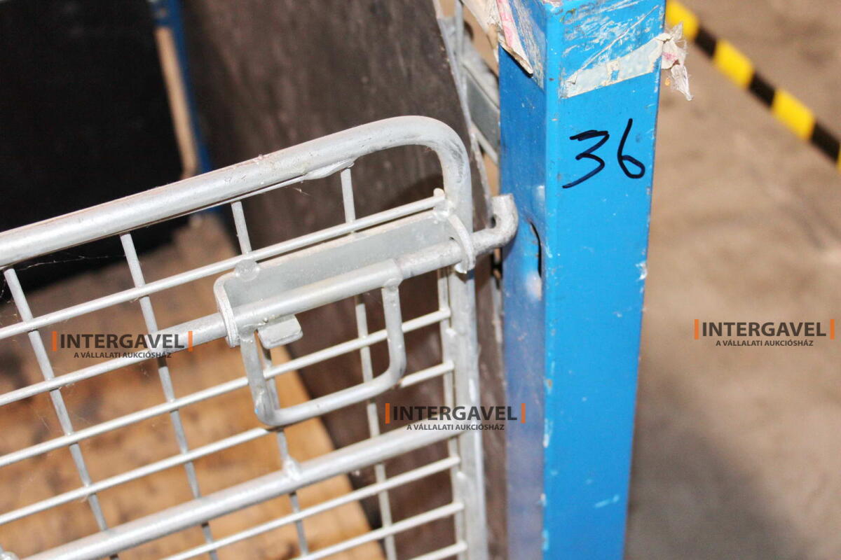 Rácsos konténer - összecsukható 9