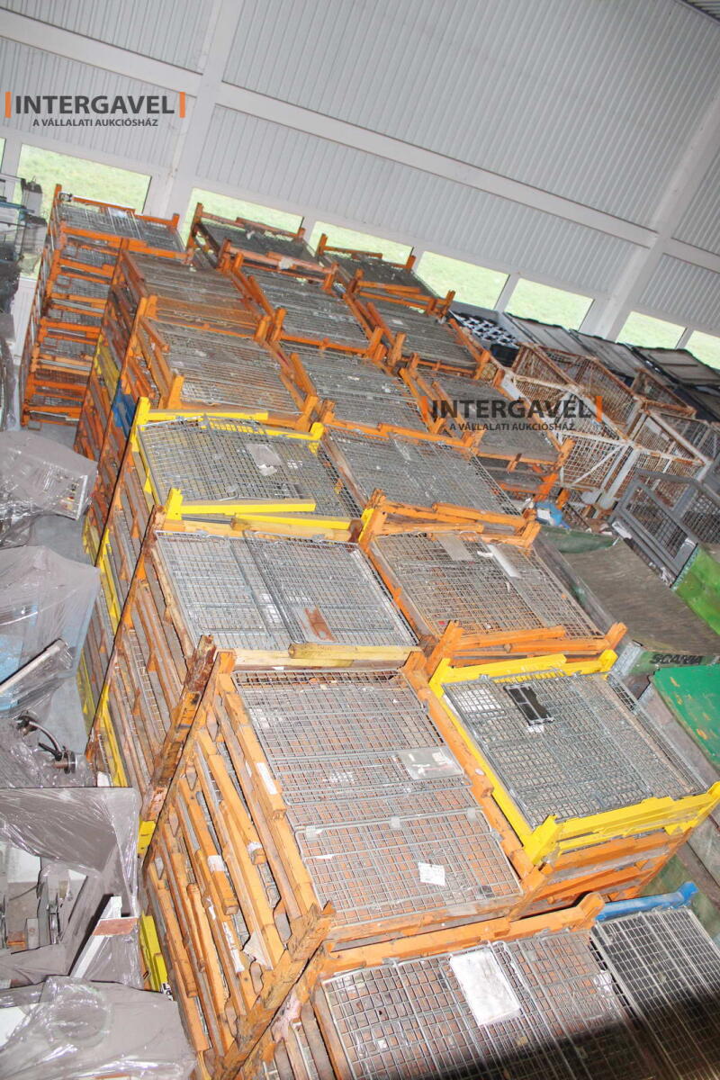 Rácsos konténer - összecsukható 22