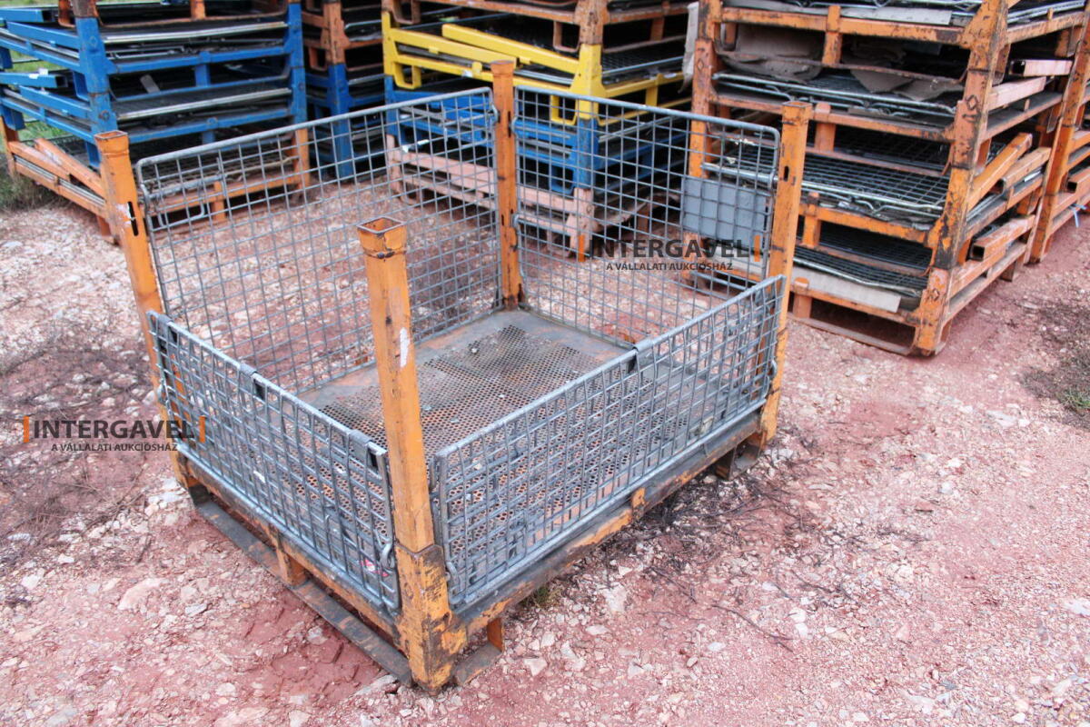 Rácsos konténer - összecsukható 29