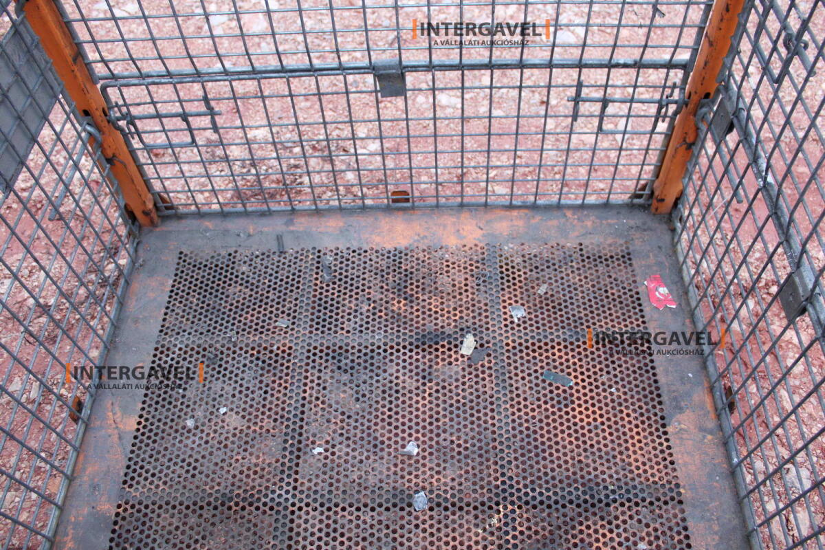 Rácsos konténer - összecsukható 32