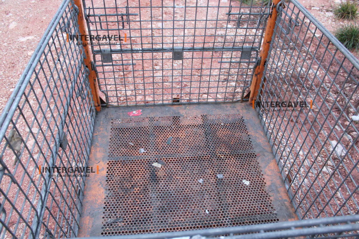 Rácsos konténer - összecsukható 33