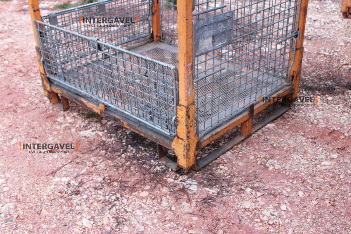 Rácsos konténer - összecsukható 34