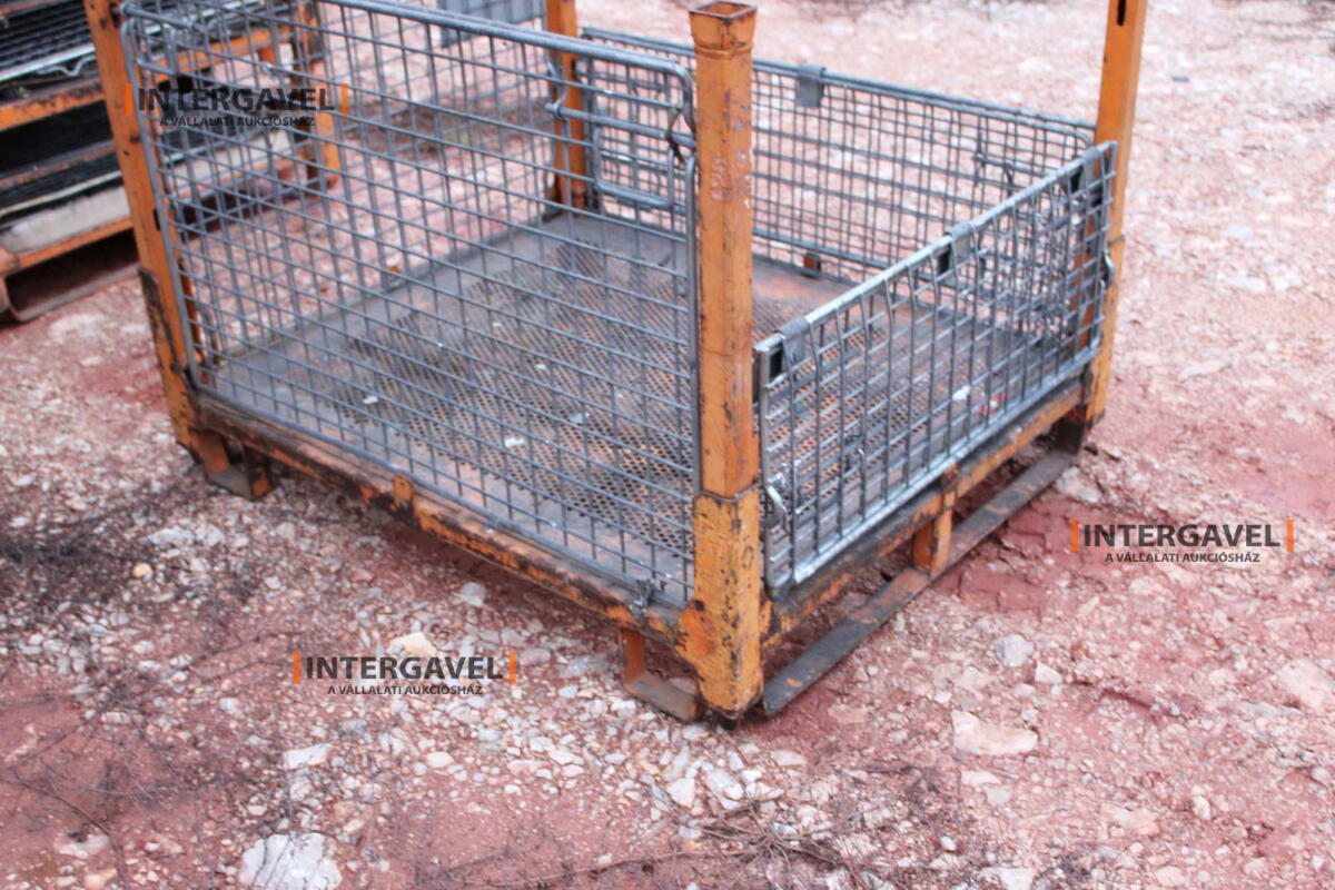 Rácsos konténer - összecsukható 35