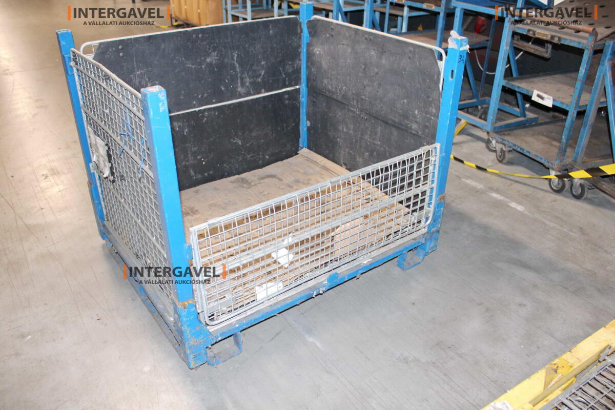 Rácsos konténer - összecsukható 4