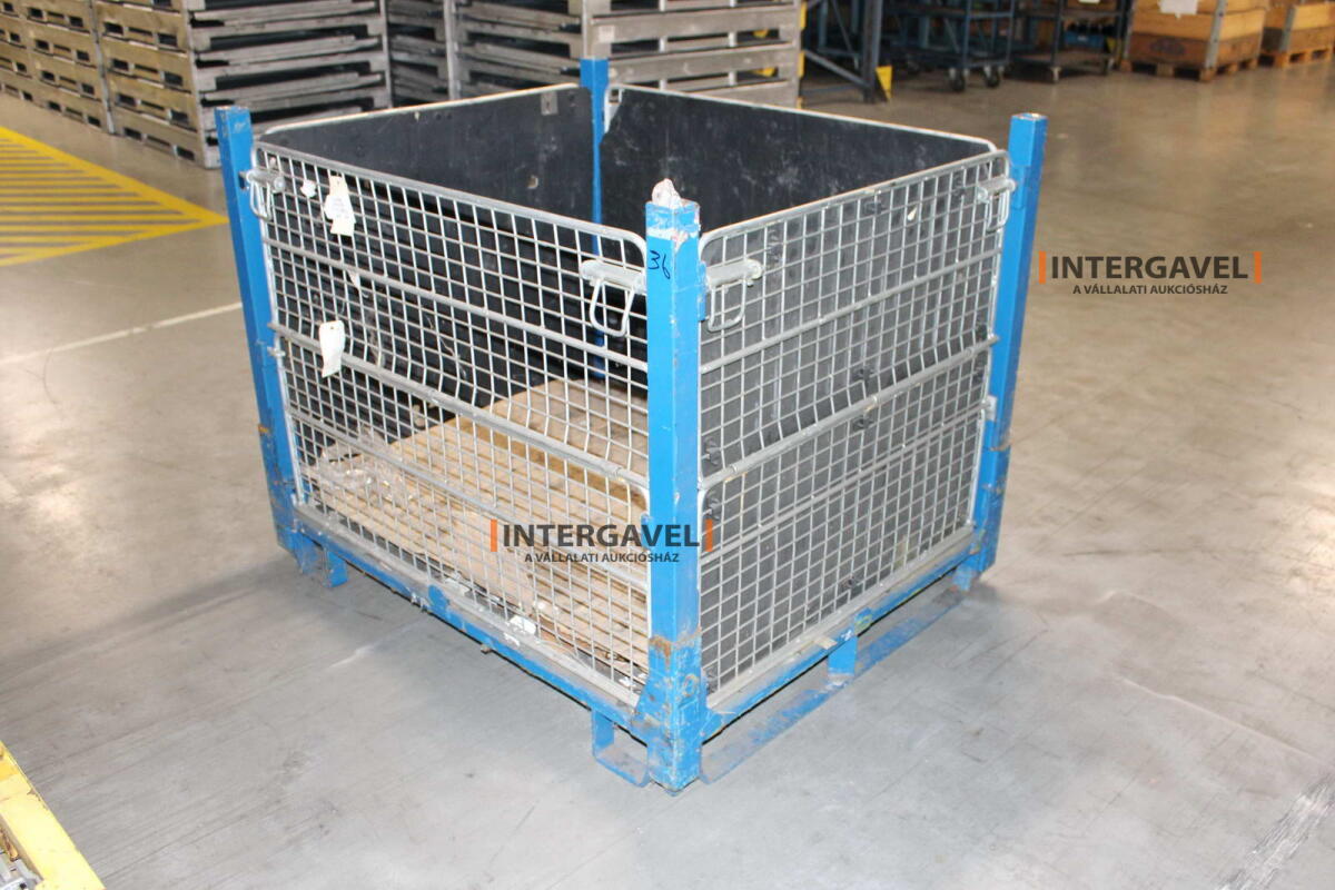 Rácsos konténer - összecsukható 6