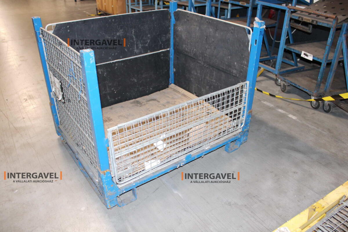 Rácsos konténer - összecsukható 10