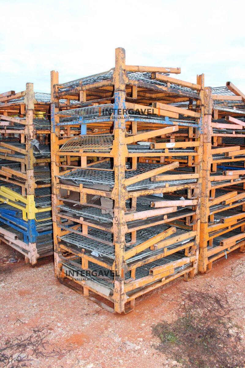 Rácsos konténer - összecsukható 25