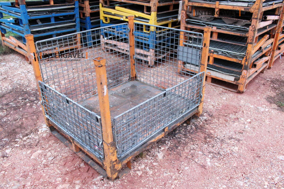 Rácsos konténer - összecsukható 29