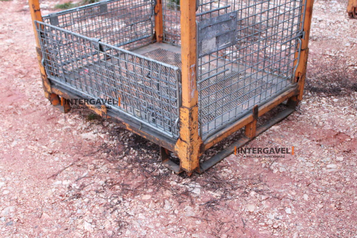 Rácsos konténer - összecsukható 34