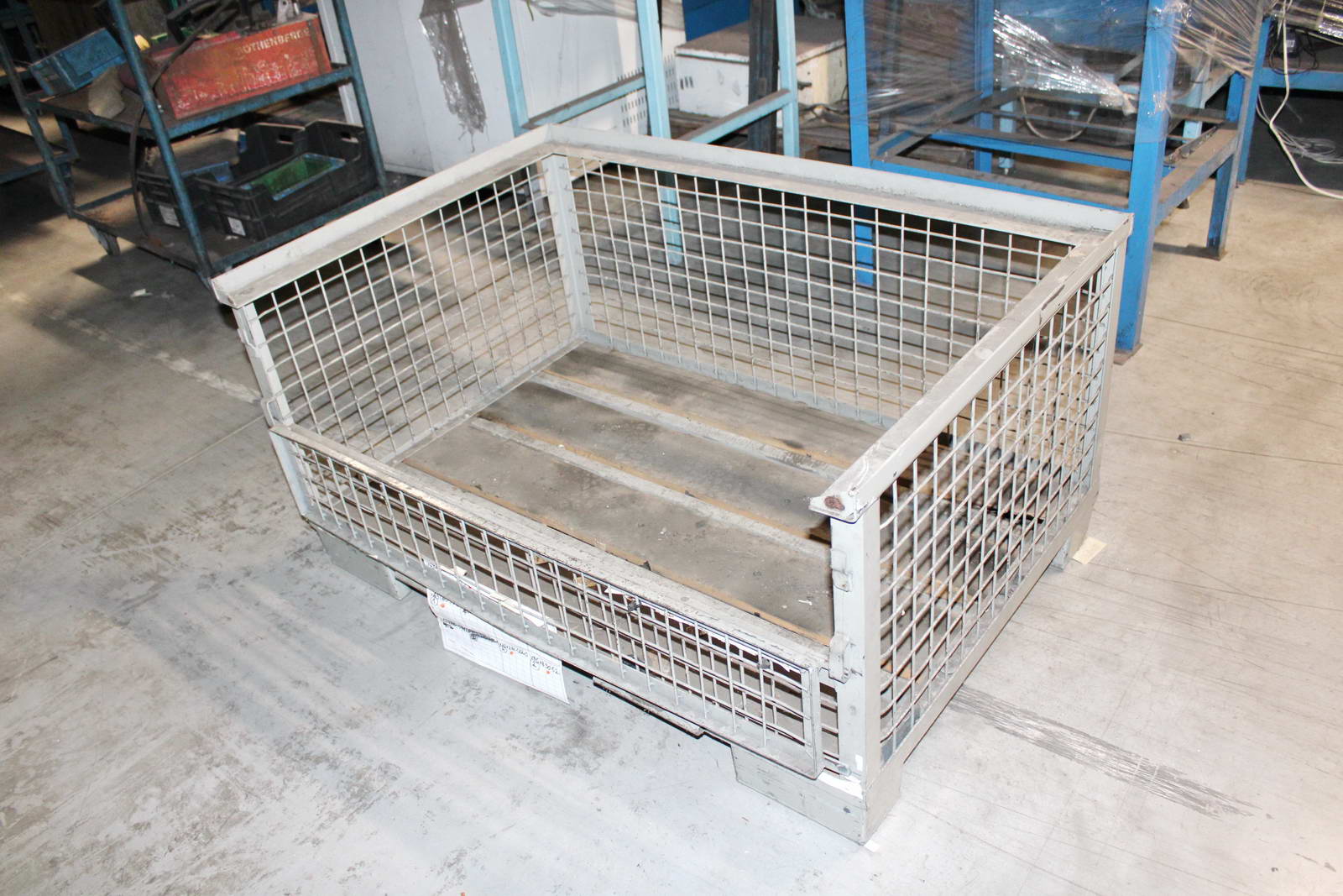 Rácsos konténer 10