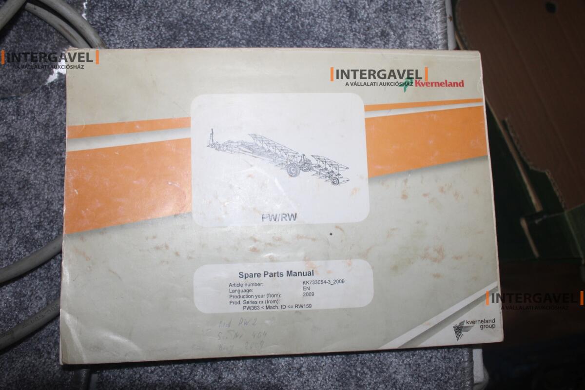 Váltvaforgató eke - Kverneland 43