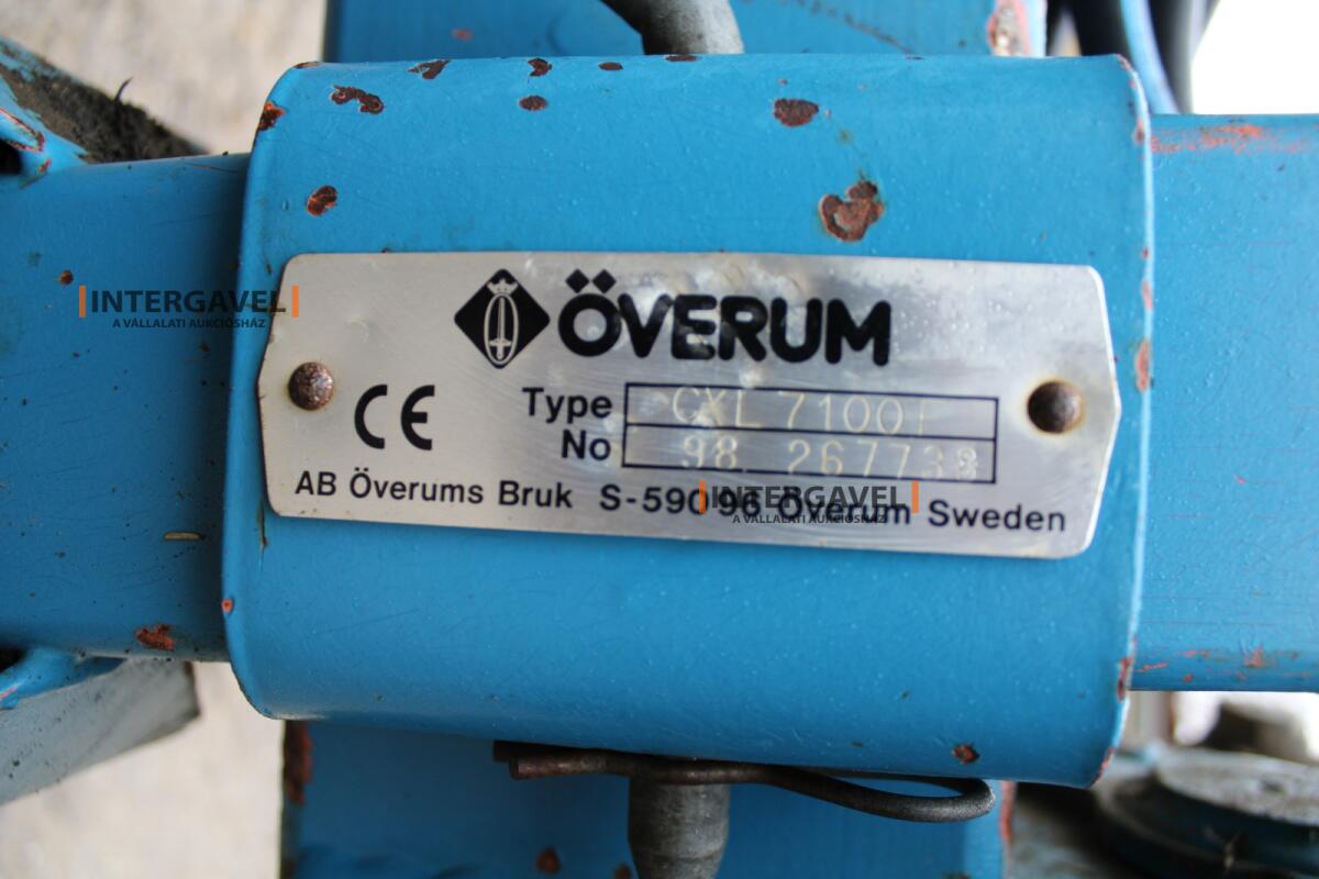 Váltvaforgató eke - Överum 24