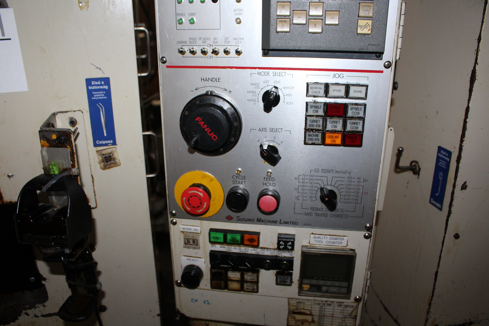 Megmunkáló központ 9