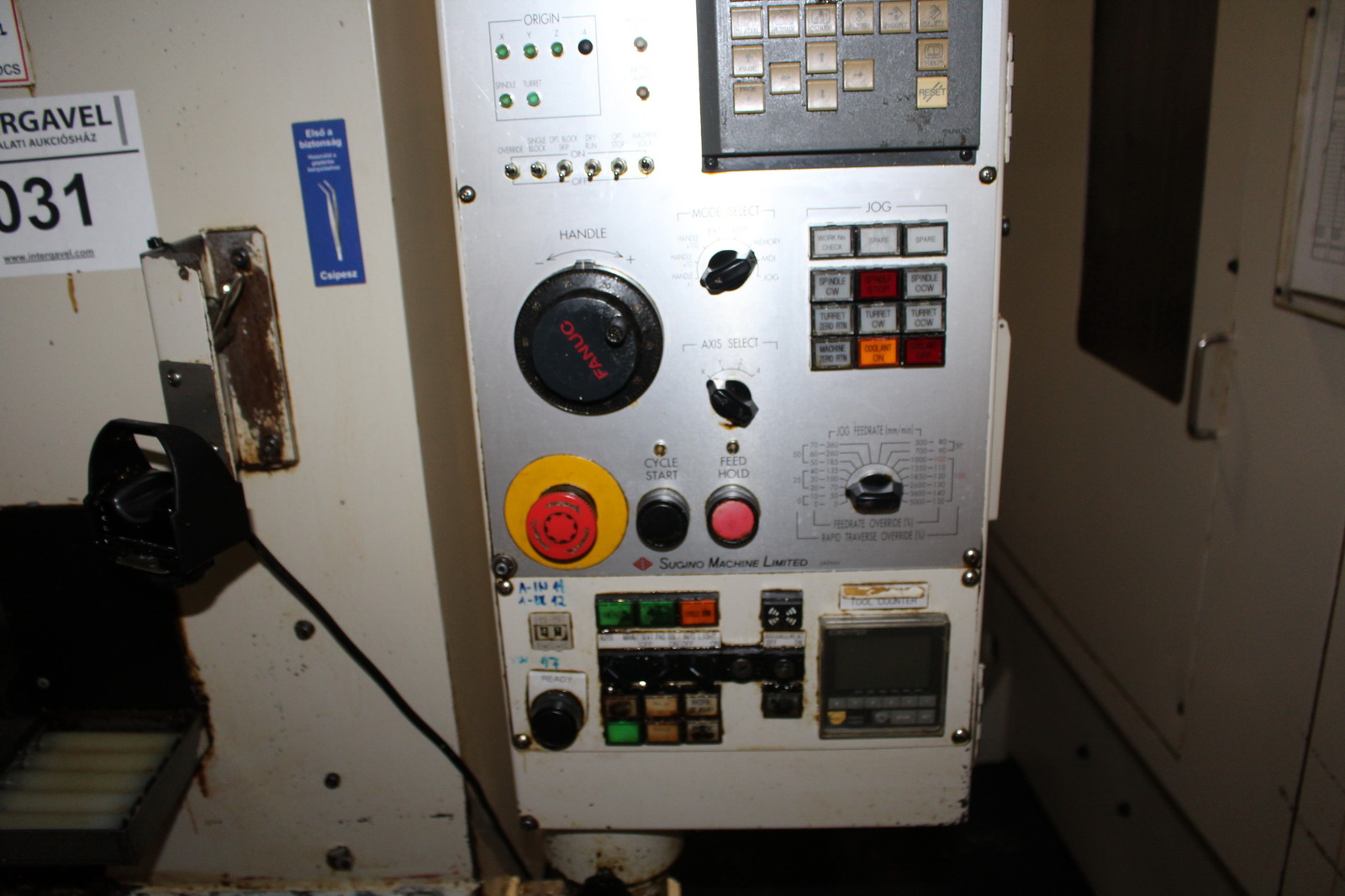 Megmunkáló központ 9