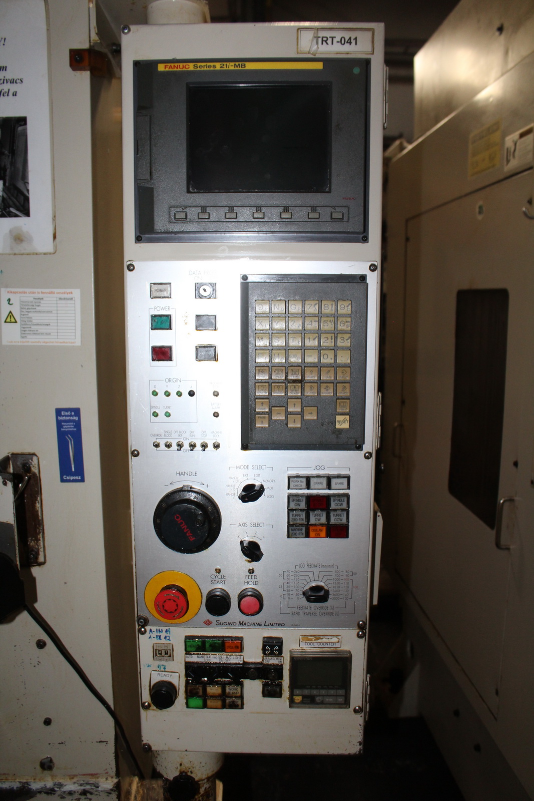 Megmunkáló központ 10