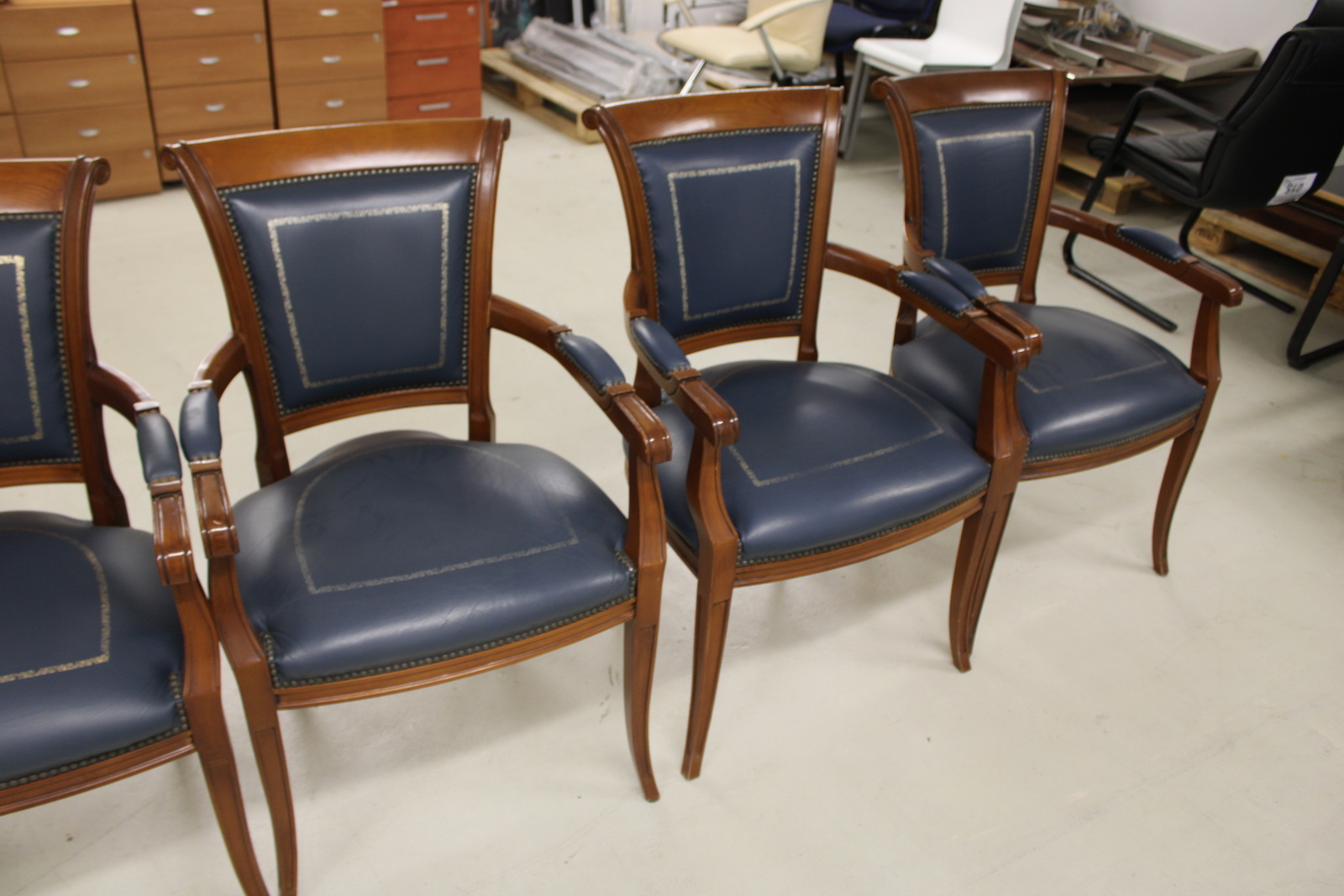 Conference chair (blue) 6