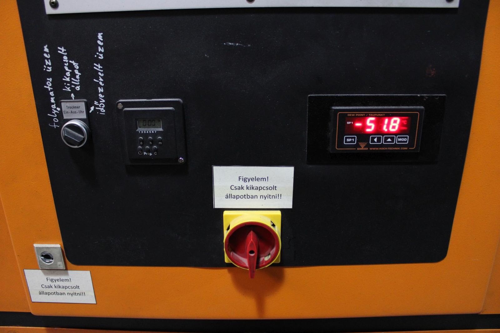 Szárító levegő előállító főegység 5