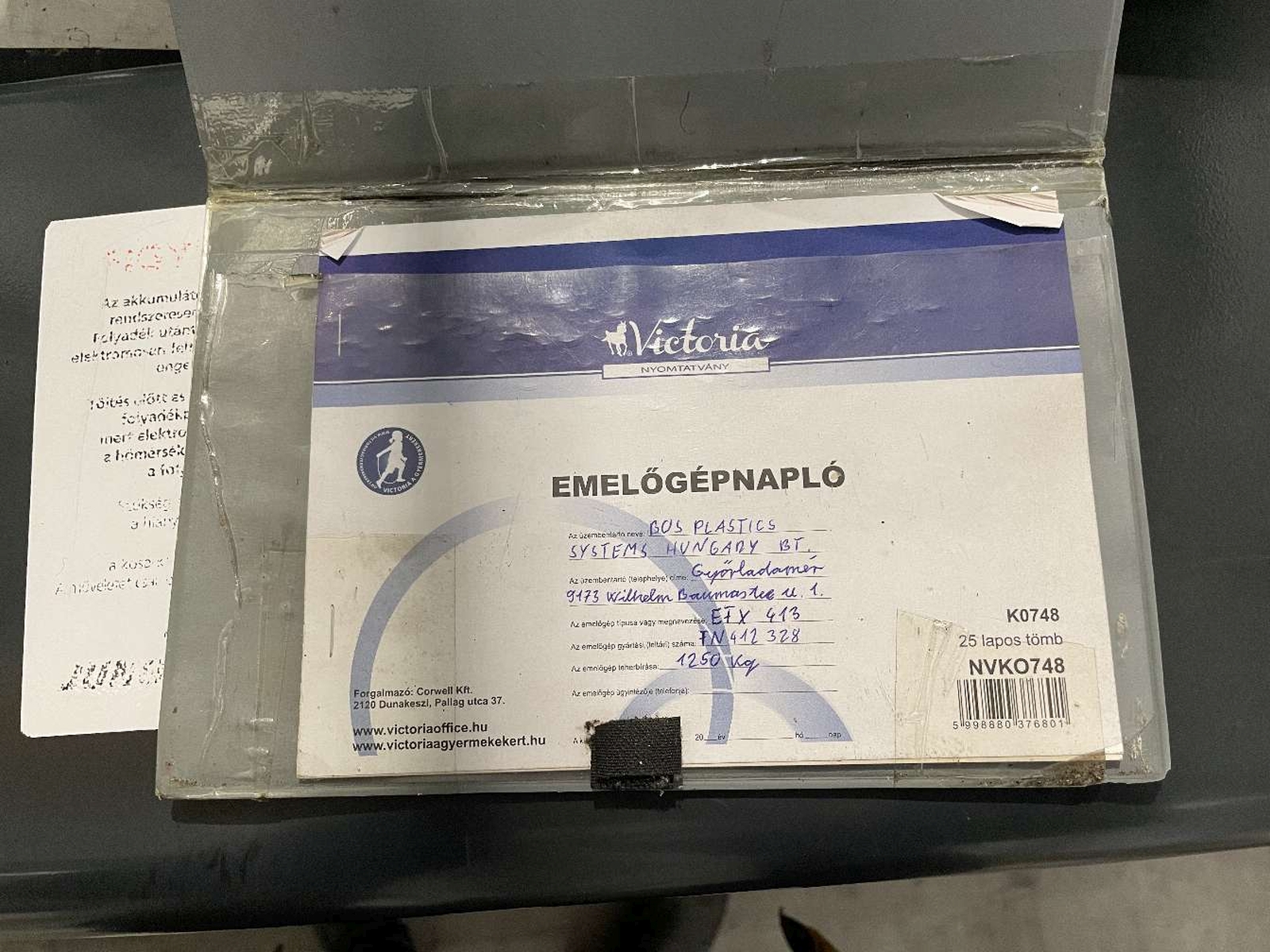 Elforgatható tornyú Jungheirich targonca 10