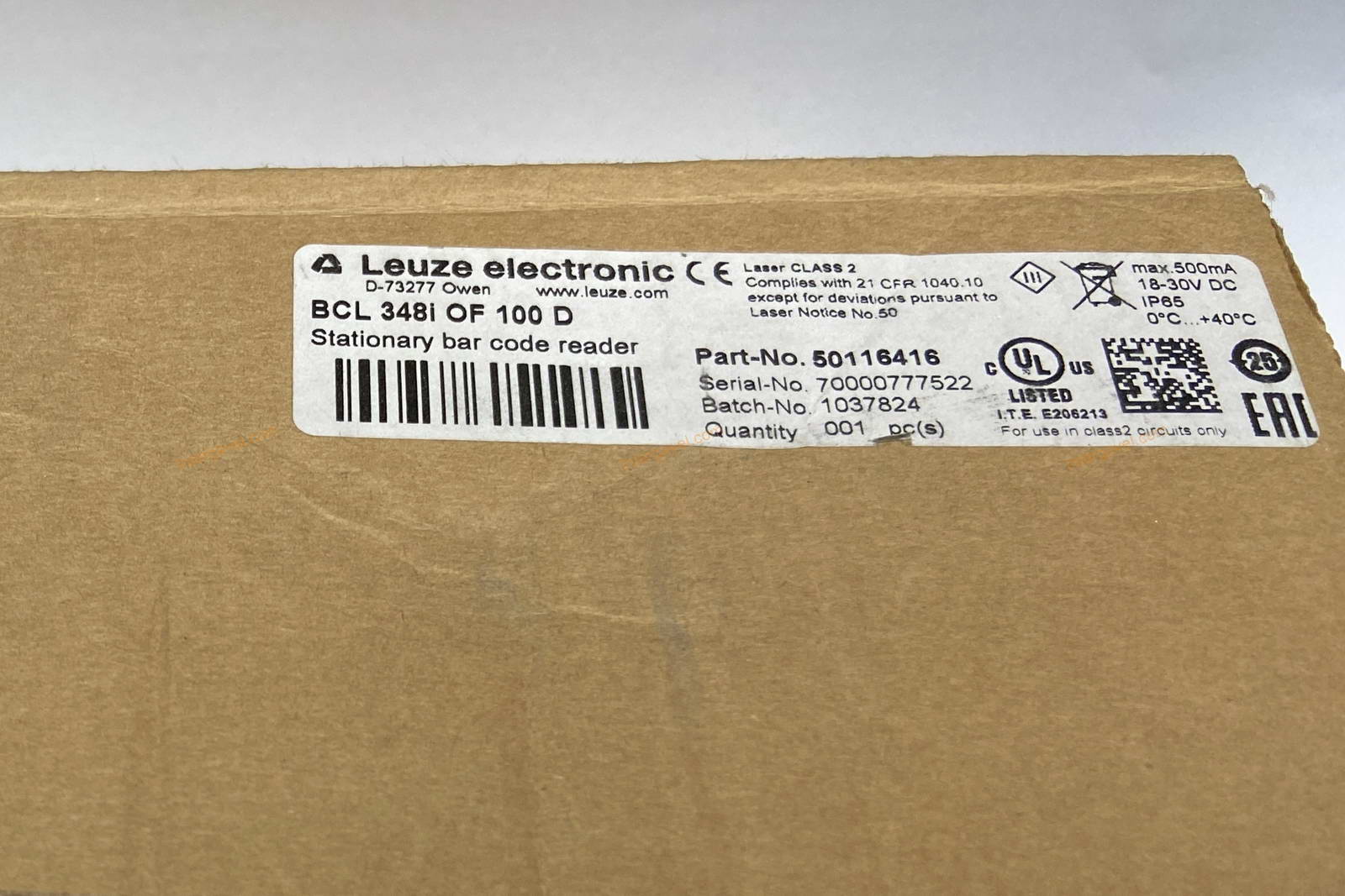 Vonalkódolvasó - Leuze, BCL 348i OF 100 D 5