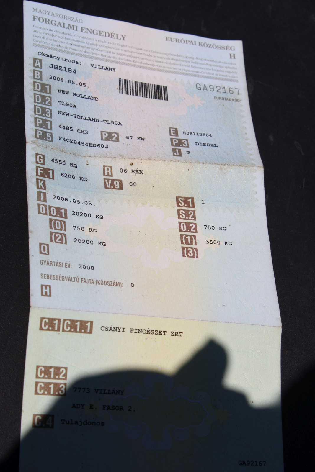 New Holland TL 90 A traktor 12