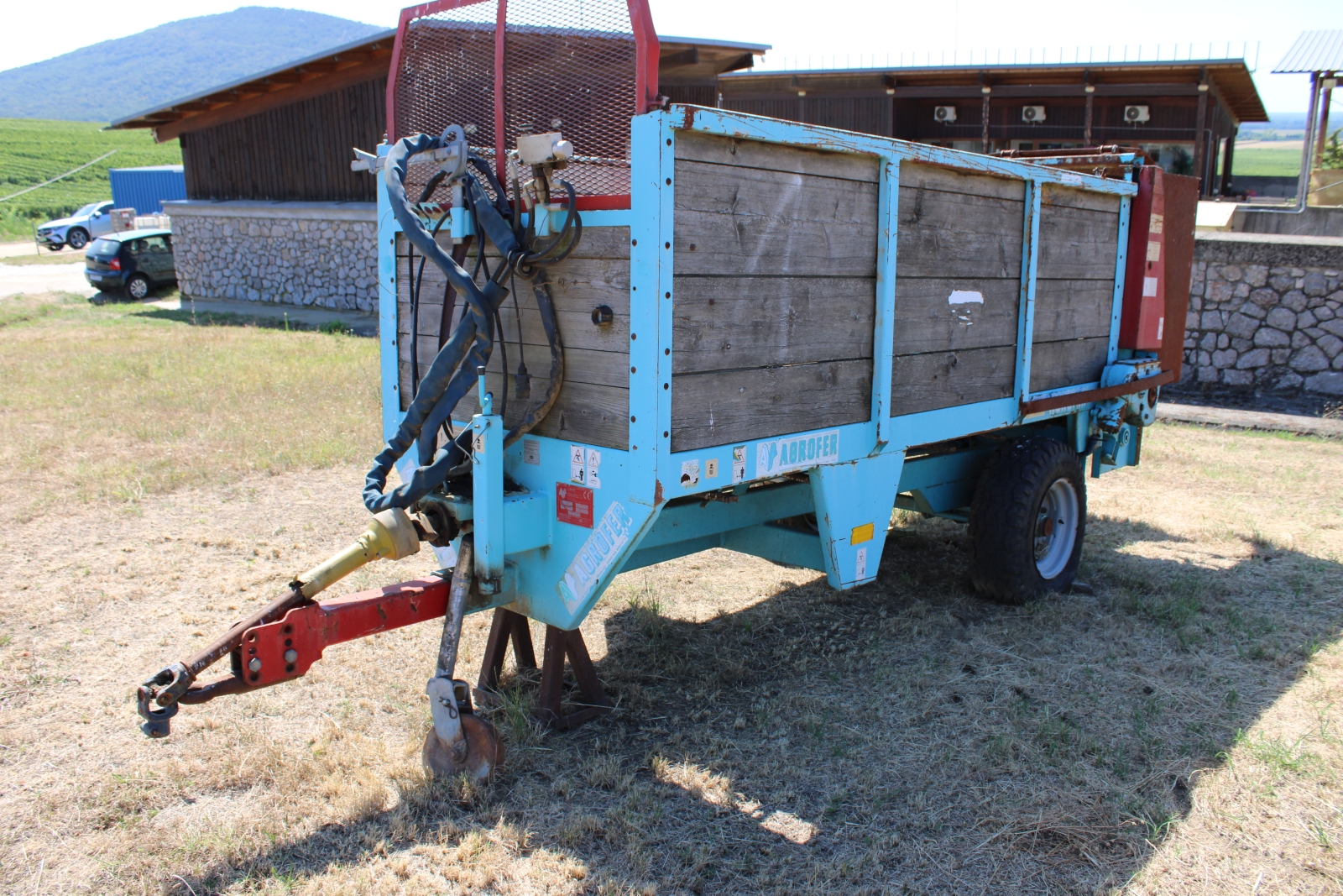 Agrofer AFO25 szervestrágya-szóró 2