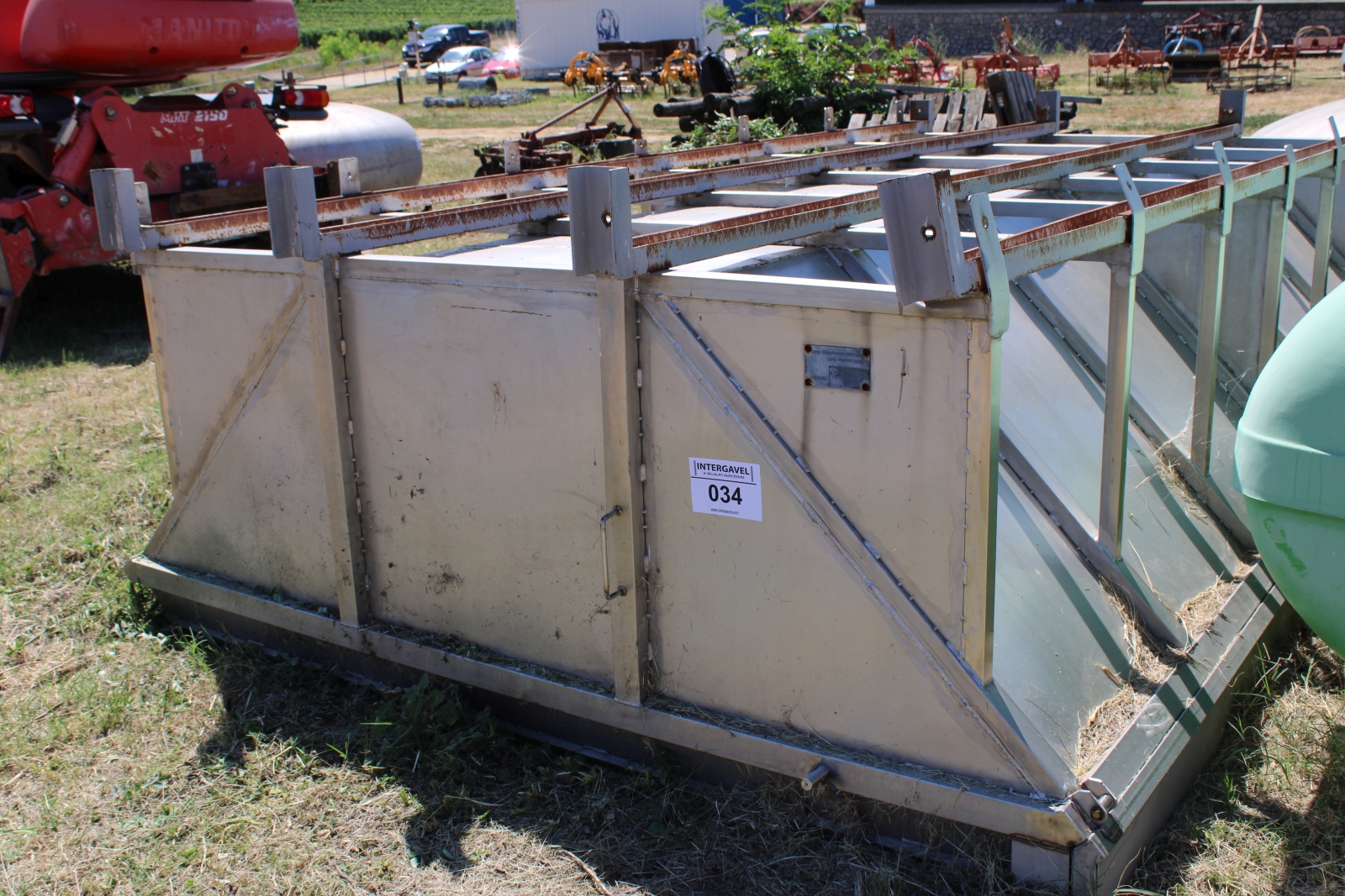 Szőlő szállító tartály 6 m3 2