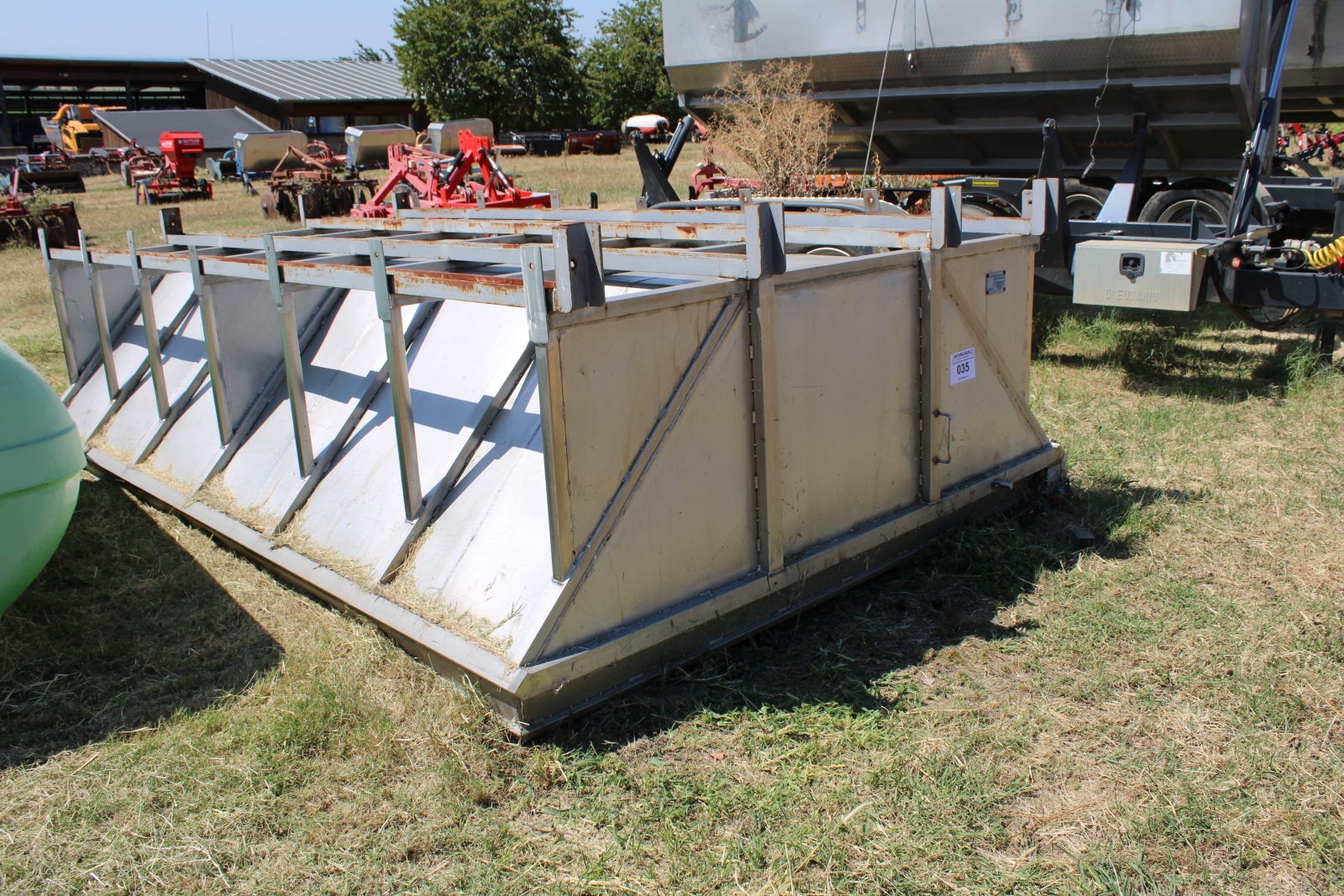 Szőlő szállító tartály 6 m3