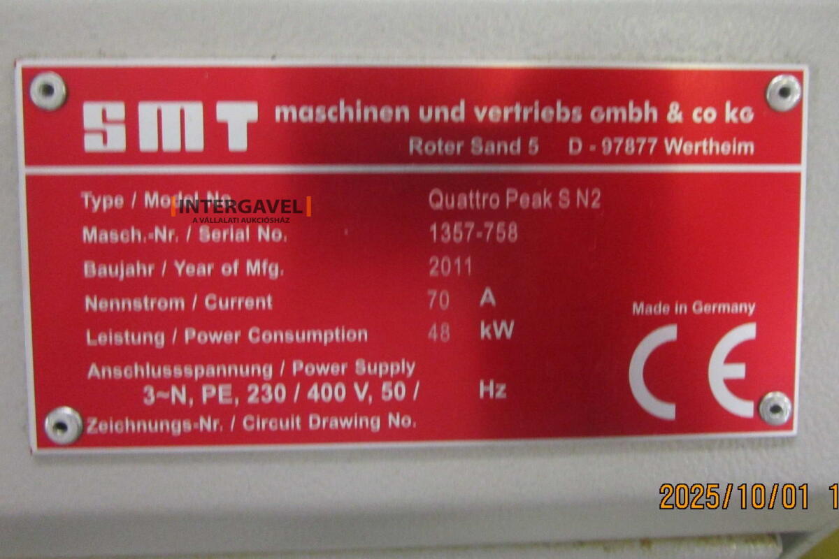 Kemence - SMT, Quattro Peak S N2 2