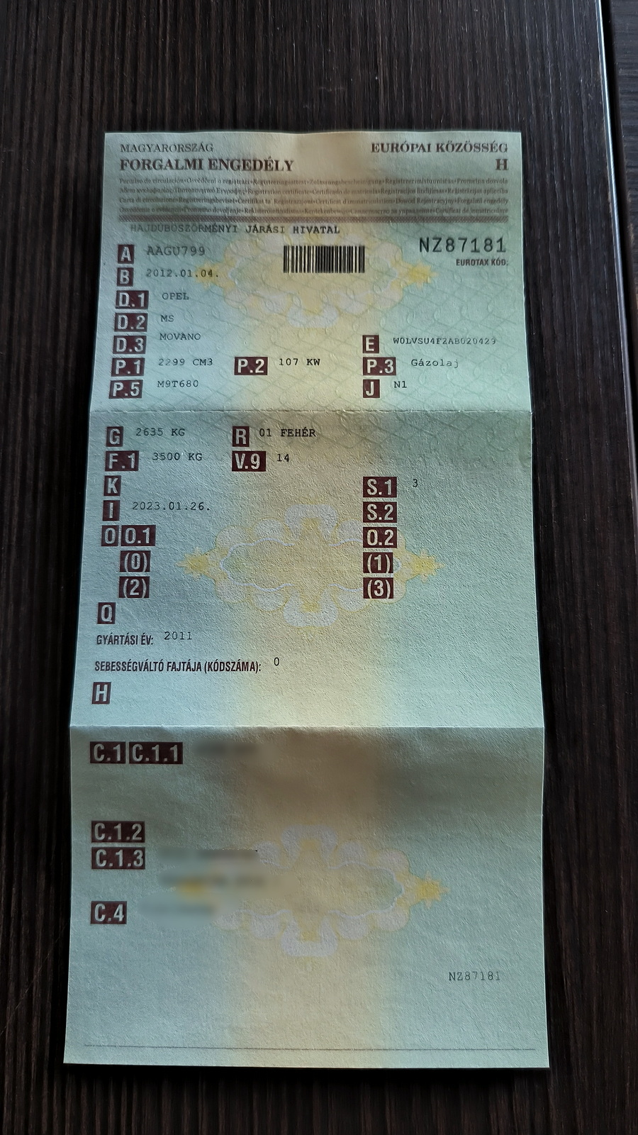 Opel Movano teherautó 21