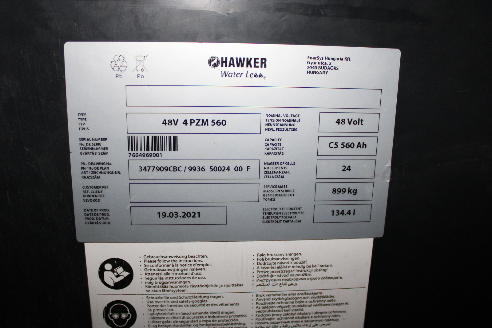 Keskenyfolyosós targonca 21