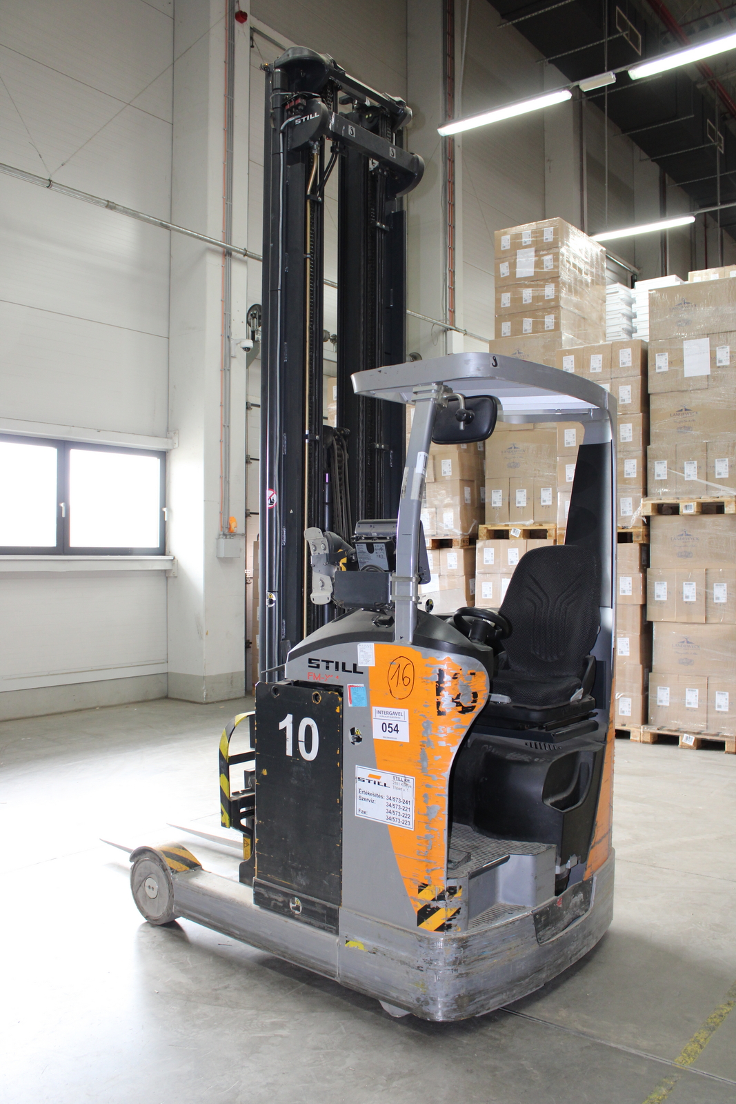 Vezetőüléses targonca