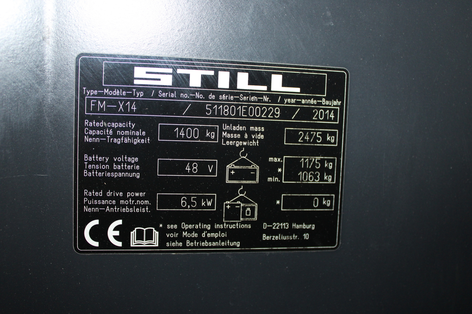 Vezetőüléses targonca 2