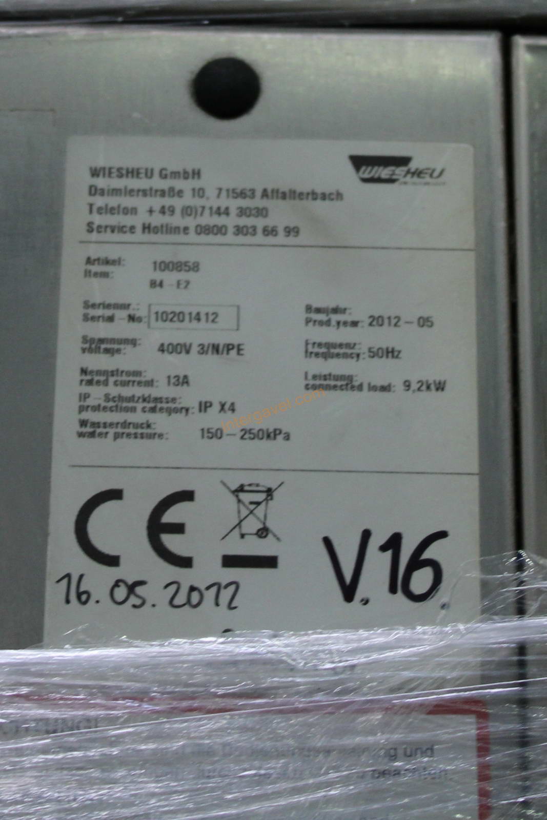 Kemence - Wiesheu, B8-E2 és B4-E2 3