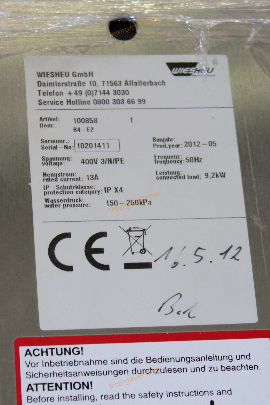 Kemence - Wiesheu, B8-E2 és B4-E2 2