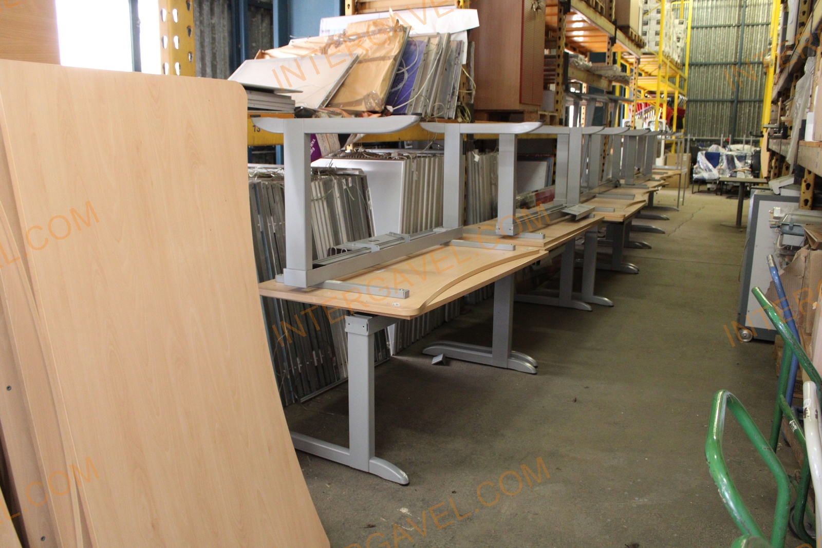 Writing desk (beech) 5