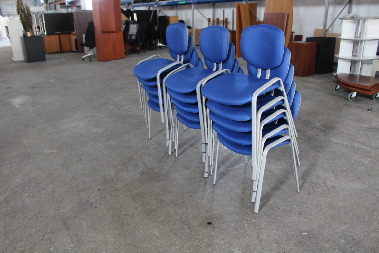 Tárgyalószék (kék) 3