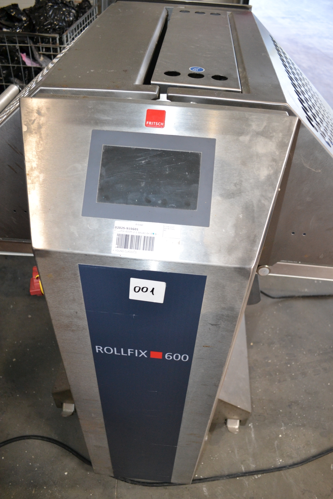 Fritsch Rollfix 600 nyújtógép 11