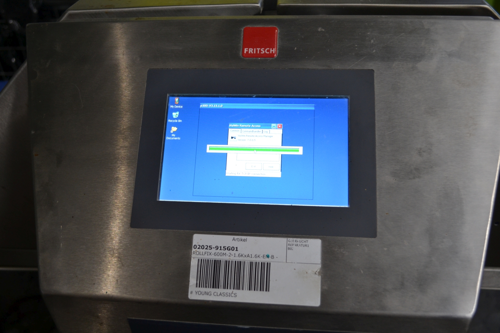 Fritsch Rollfix 600 nyújtógép 14