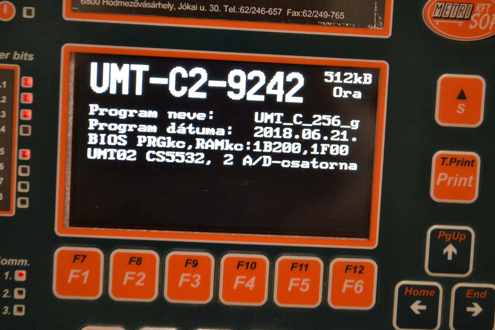 Metrisoft control scale 7